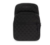 Emporio Armani, ,Bags ,Uomo ,Nero ,ONE SIZE Omnia Jacquard Sling Bag