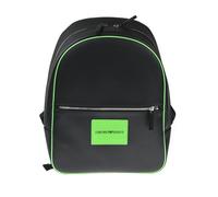Emporio Armani, ,Bags ,Uomo ,Nero ,ONE SIZE Zaino con patch e spallacci