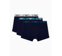 Emporio Armani Bauletti Emporio Armani Bold Monogram 3 Pack large blu