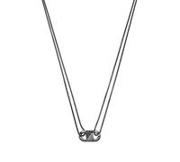 Emporio armani Black da uomo Collana con crystals EGS3172001