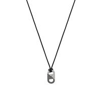 Emporio armani Black men's Collana Eagle Logo EGS3170040