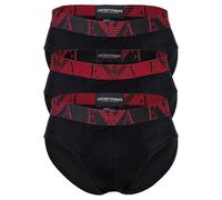 Emporio Armani Uomo Confezione da 3 slip in cotone elasticizzato, Nero