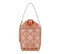 Emporio Armani - Borsa a secchiello stile gabbia - - Bags - Uomo - Rosa - ONE SIZE