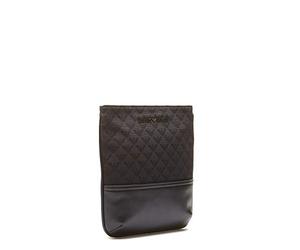 Emporio Armani - Borsa a tracolla piatta - Nero, UN