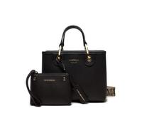 Emporio Armani My EA Borsa a mano nero, pelle sintetica, donna