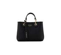 Emporio Armani My EA Borsa a mano nero, pelle sintetica, donna