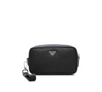 Emporio Armani Borsello pochette ecosostenibile con logo aquila Y4R356 Y138E black