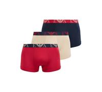 Emporio Armani Boxer beige / navy / rosso Uomo Emporio Armani M