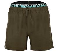 EMPORIO ARMANI Boxer Costume da Bagno da Uomo, Verde Oliva, M