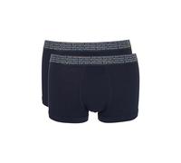 Emporio Armani Boxer da Uomo con Logo Allover Elastico, Confezione da 2, Blu, M, Blu, M