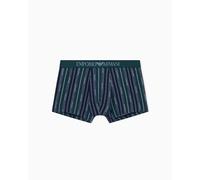 Emporio Armani Boxer da Uomo con Motivo Classico, Verde, XL, Verde, XL