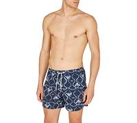 Emporio Armani - Boxer Da Uomo, Con Motivo Grafico, Swim Trunks Eagle Allover, 52