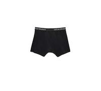 Emporio Armani Boxer da Uomo, Confezione da 3 Corti, Nero, X-Large (Pacco da 3)