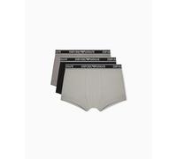 SG Boxer uomo EMPORIO ARMANI parigamba confezione 3 capi elastico a vista cotone