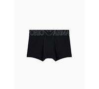 Emporio Armani Megalogo Trunk Bermuda, Nero, M Uomo