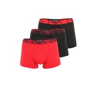 Emporio Armani Trunks Uomo, 3er Pack - BOLD MONOGRAM, Slip Boxer Casual