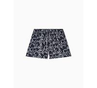 EMPORIO ARMANI Boxer Uomo all Over Logo Nero XXL
