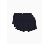 EMPORIO ARMANI 3-Pack Trunk Bermuda, AR.Blu/AR.Blu/AR.Blu, S Uomo