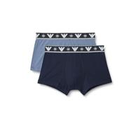 Emporio Armani Jacquard 2-Pack Trunk Bermuda, Blu, M Uomo