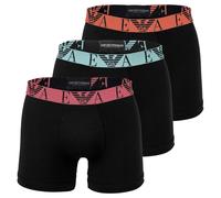 Emporio Armani Boxershorts Uomo, 3er Pack - BOLD MONOGRAM, Boxer Stretch