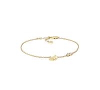 Emporio Armani Bracciale da donna in acciaio inossidabile o ottone con chiusura a moschettone tono oro