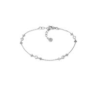 Emporio Armani Bracciale donna in argento con chiusura a moschettone o a cursore, Argento piombo