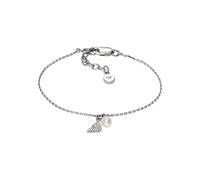 Emporio Armani Bracciale da donna in argento sterling con chiusura a moschettone