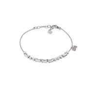 Emporio Armani Bracciale donna in argento con chiusura a moschettone o a cursore, Argento