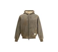 Emporio Armani Brown Lamb Ovis Aries Aries Bomber - L
