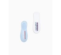 EMPORIO ARMANI Calzini Donna, Bianco/Blu chiaro, S-M