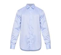 Emporio Armani - Camicia Classica - - Shirts - Uomo - Blu - XL