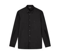 Emporio Armani - Camicia Nera con Colletto Classico e Logo Aquila - - Shirts - Uomo - Nero - L