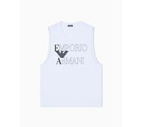 EMPORIO ARMANI Canotta Uomo Bold Logo Girocollo Bianco M