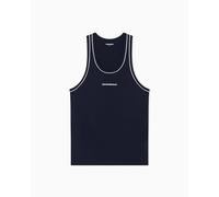 EMPORIO ARMANI Canotta Uomo UNDERLINED Logoband Blu XL