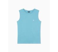 EMPORIO ARMANI Canottiera da Donna, Aqua, XL