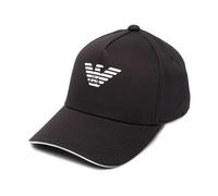 Emporio Armani Cappello Baseball Eagle Uomo Black