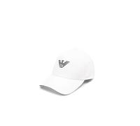 Emporio Armani Cappello Bianco Unisex con Logo