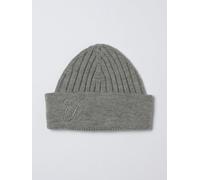 EMPORIO ARMANI Cappello in lana a coste M Grigio