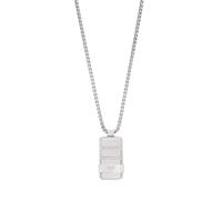 Emporio Armani Collana moderna in acciaio da uomo EGS3078040