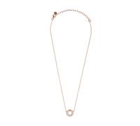 Emporio Armani Collana da donna, Collana con ciondolo in argento sterling, Oro Rosa (Rose Gold)