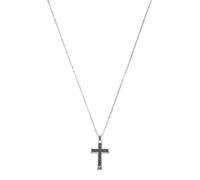 Emporio Armani Collana in acciaio da uomo con Croce EGS1705040