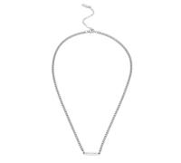 Emporio Armani Uomo Argento Tono Acciaio Inossidabile Necklace, EGS3188040, Taglia unica, Acciaio inossidabile, Nessuna pietra preziosa