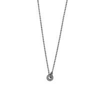 Emporio Armani Collana Uomo, Collana in acciaio inossidabile, Argento (Silver)