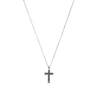 Emporio Armani Collana in acciaio da uomo con Croce EGS1705040