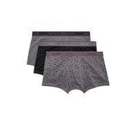 Emporio Armani Core Logoband 3-Pack Trunk Trunks, Nero/ST MAGN/Magnete, XXL Men's
