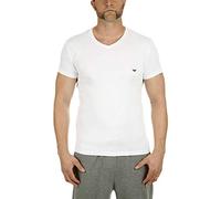 Emporio Armani Crew Neck T-Shirt On-Site Edition, Maglietta Uomo, Bianco, L
