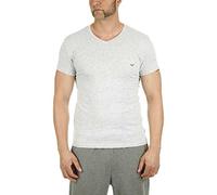 Emporio Armani Crew Neck T-Shirt On-Site Edition, Maglietta Uomo, Grigio (Melange Grey), XXL
