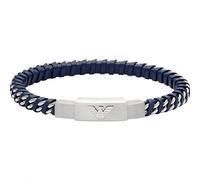 Emporio armani Designer leather blue Bracciale EGS3319040