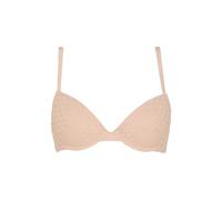 Emporio Armani Donna Allover Eagle Mesh Push Up Cuscinetti Rimovibili Rosa 34C, Rosa, 3C