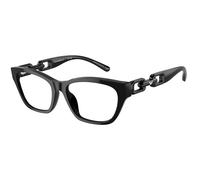 Emporio Armani Donna EA3223U 5017 Montature da vista Acetato Nero Trasparente Cat Eye Normale